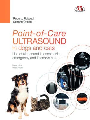 cover image of Point-of-Care ultrasound in dogs and cats